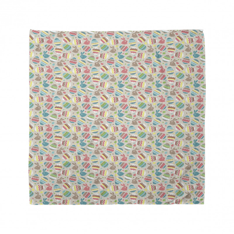 Cartoon Bunnies Dots Bandana