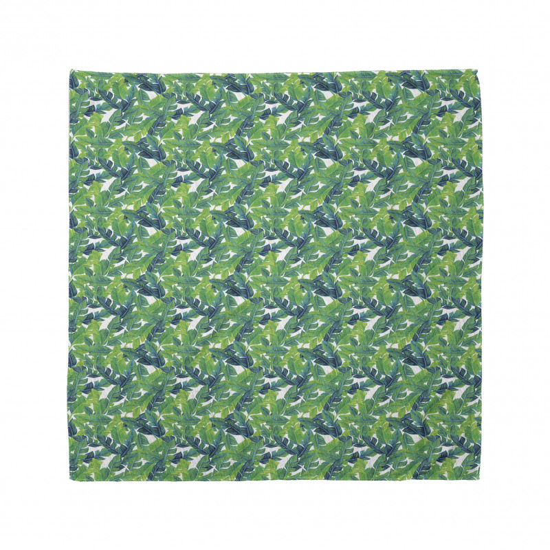 Lush Tropical Leaves Bandana