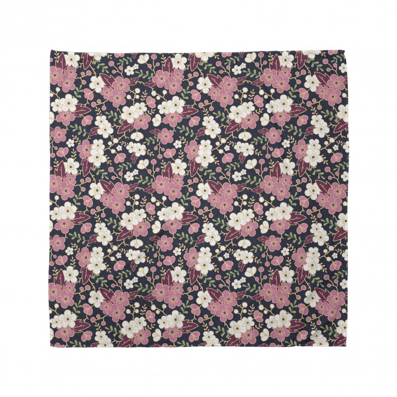 Night Garden Sakura Bandana