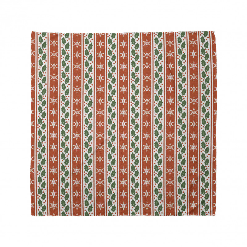 Holly Berries Banner Bandana