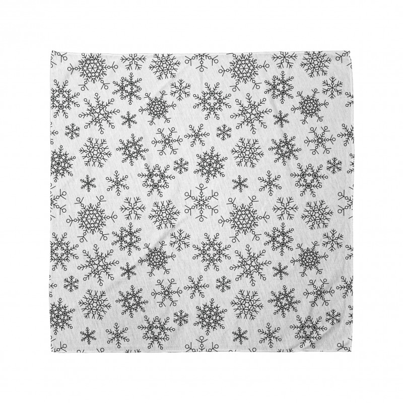 Line Winter Motifs Bandana