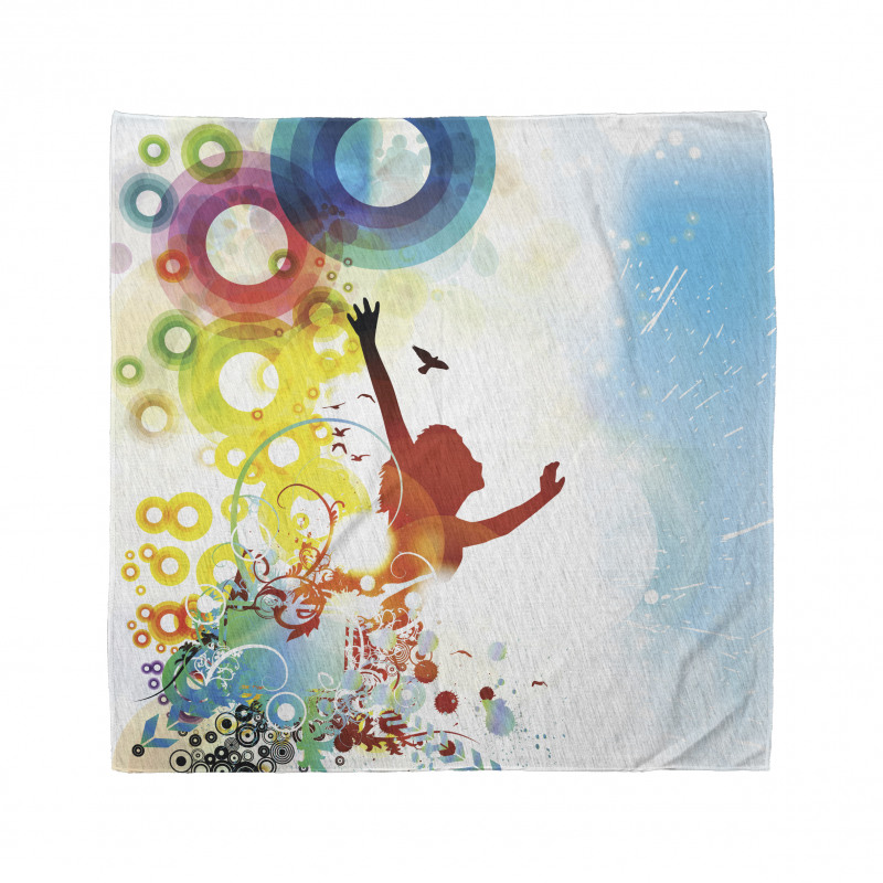 Abstract Woman Bandana