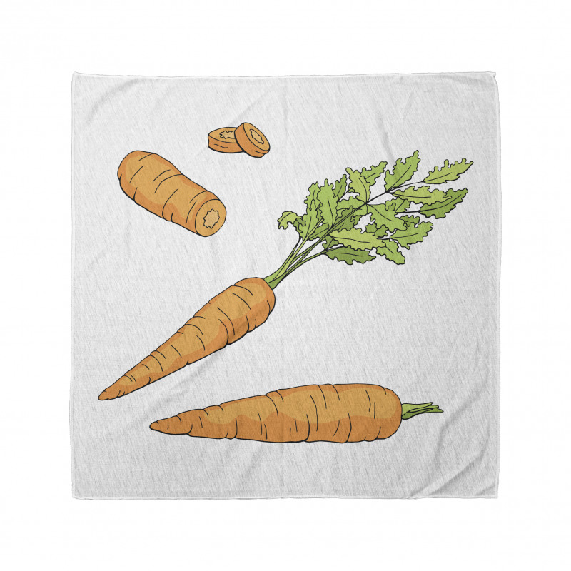 Carrot Pattern Bandana