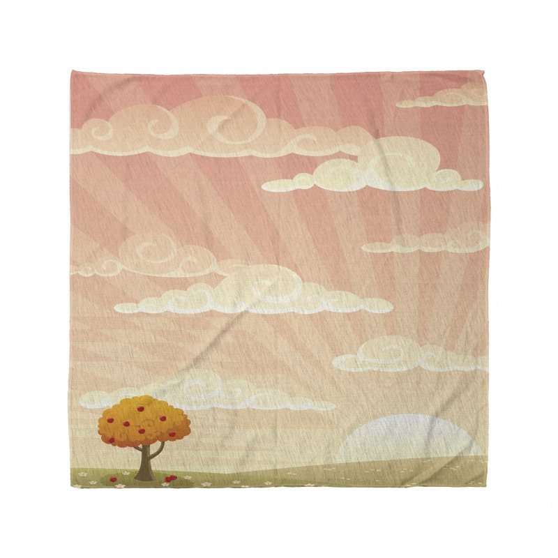 Lonely Tree Rural Field Bandana