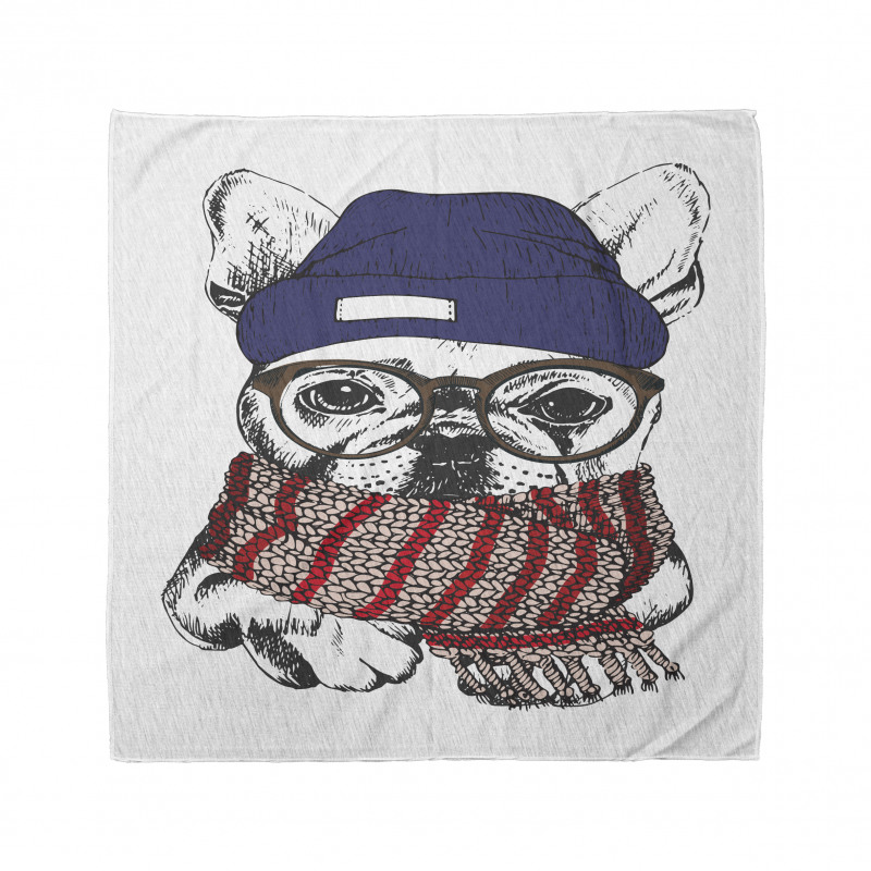 Cozy Hipster Winter Dog Bandana