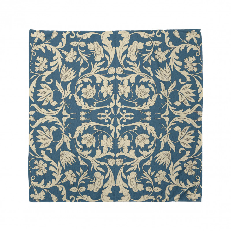 Oriental Antique Scroll Bandana