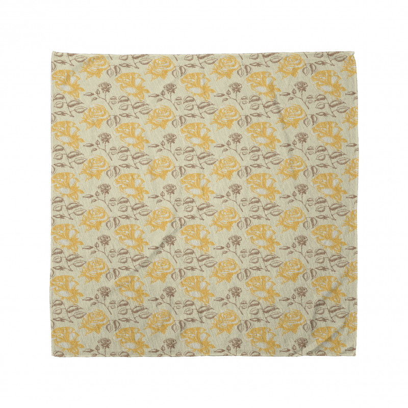 Love Flower Theme Bandana