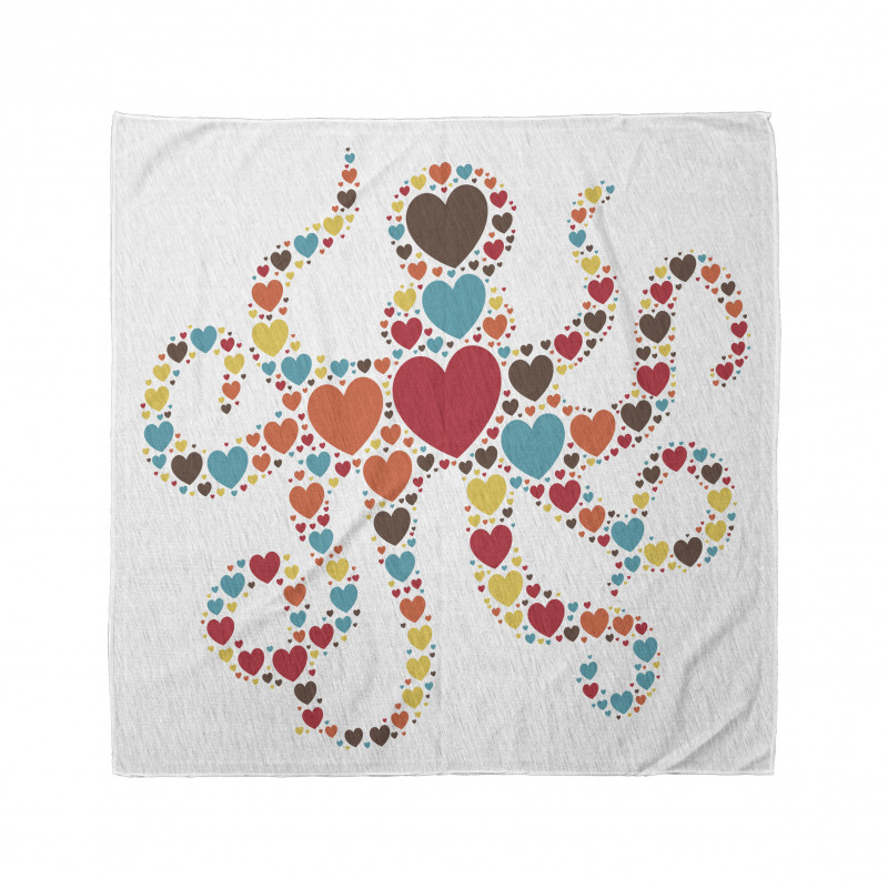 Shape with Hearts Love Bandana