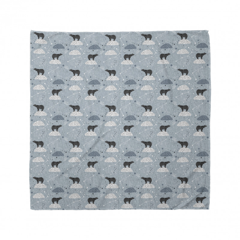 Polar Bear Stars Bandana