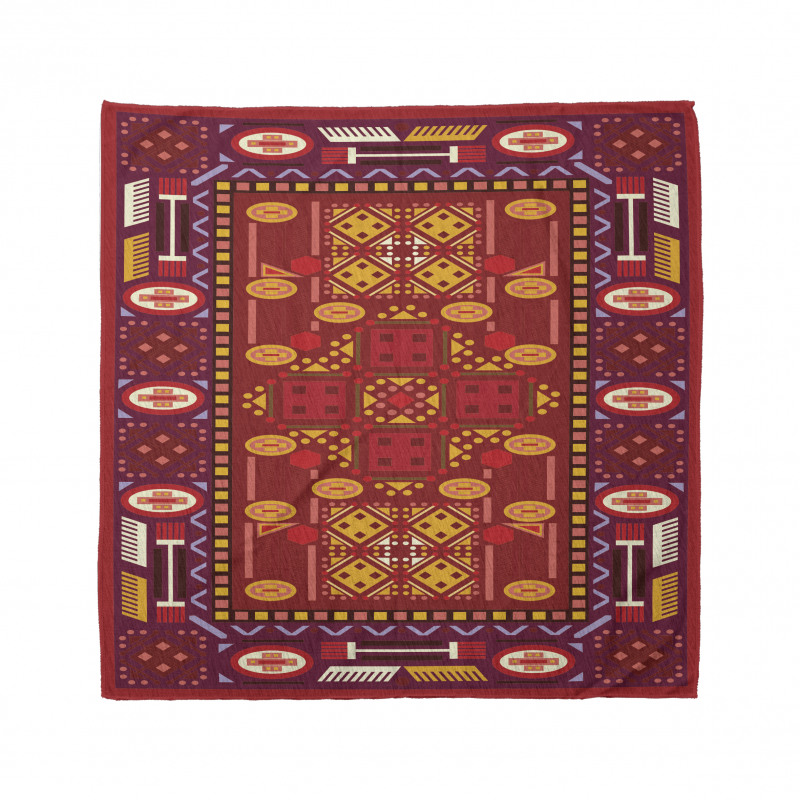 Shapes in Warm Colors Bandana