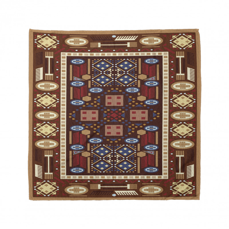 Oriental Rhombus Design Bandana