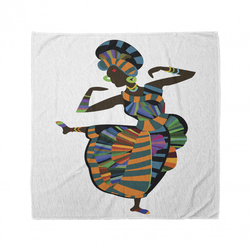 Dancing Zulu Girl Bandana