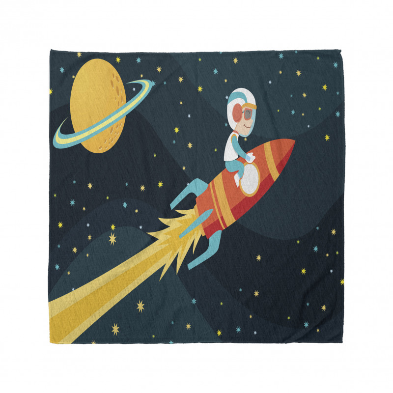 Boy on a Rocket Adventure Bandana