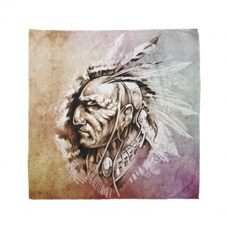 American Native Sketch Bandana