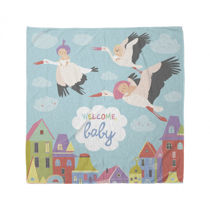 Cartoon Storks Bandana