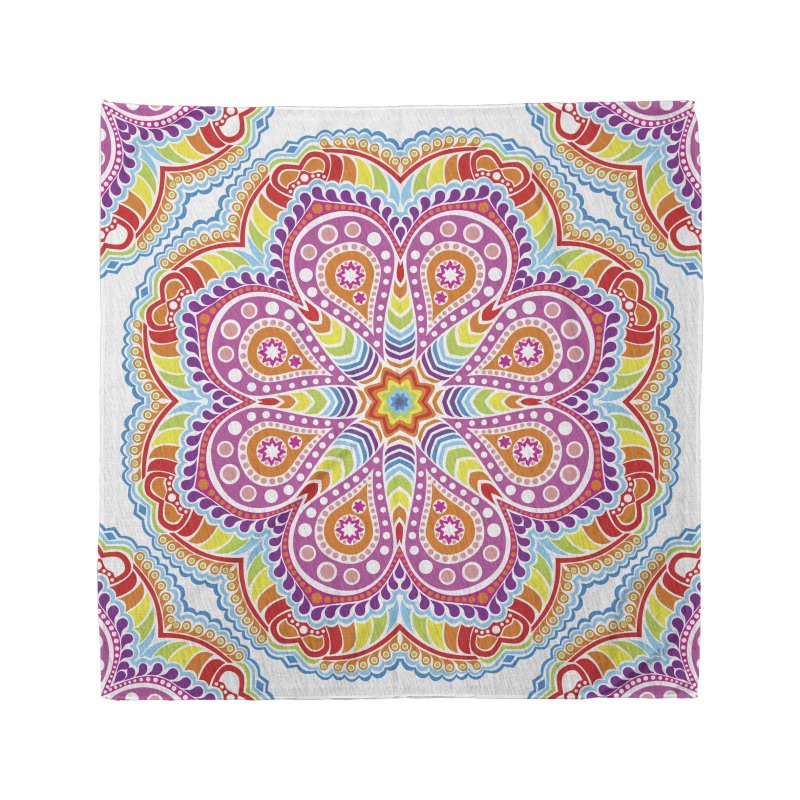 Semboller Bandana Mor Benekli Mandala