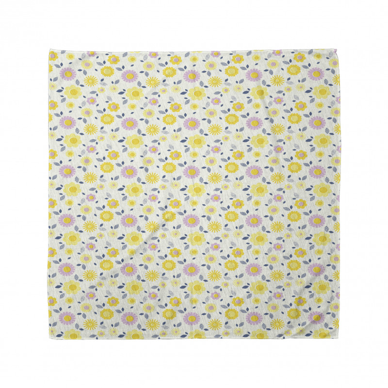 Pastel Summer Flowers Bandana