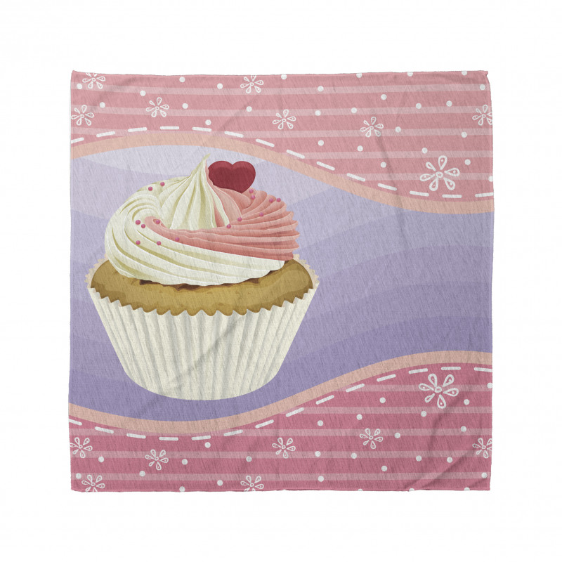 Yummy Pastry Floral Bandana