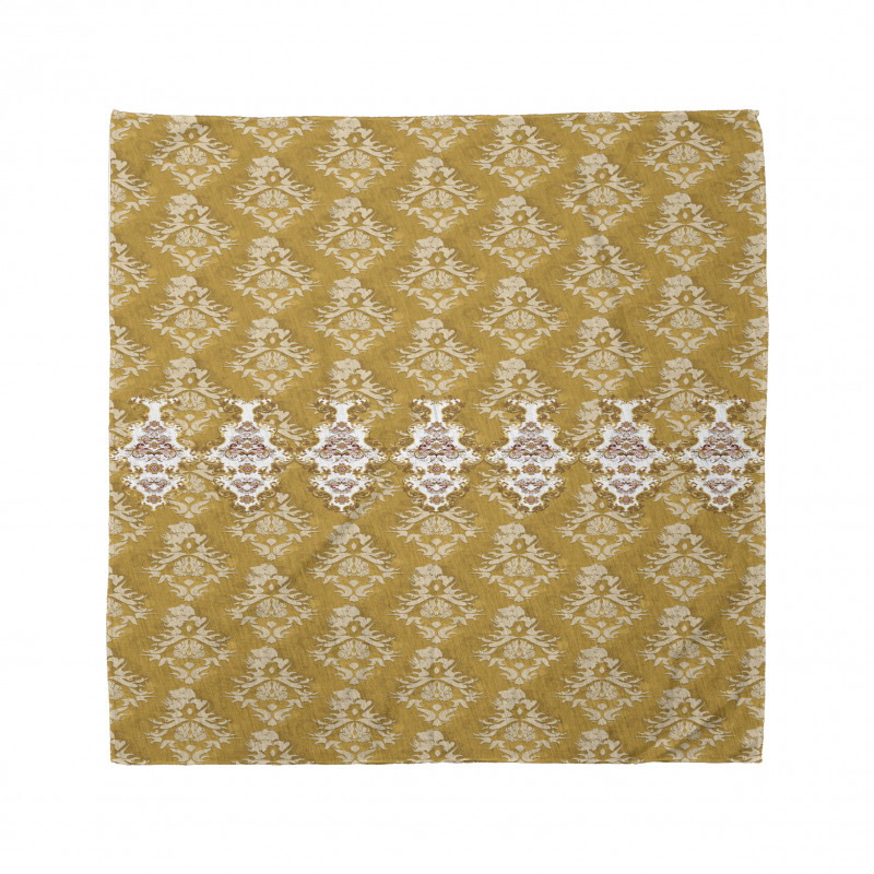 Artistic Nostalgic Damask Bandana