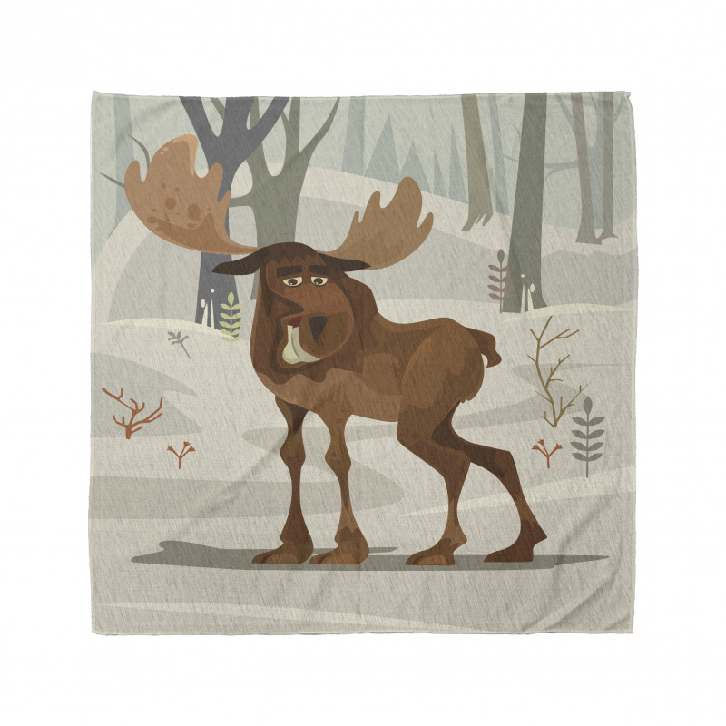 Funny Elk Mascot Bandana