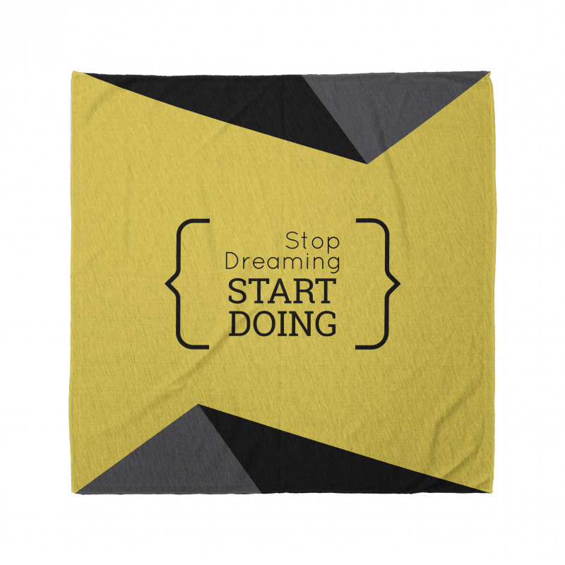 Geometric Motivational Bandana