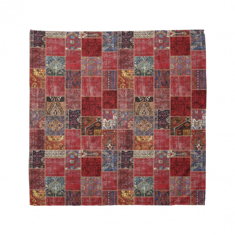 Ethnic Ornamental Squares Bandana