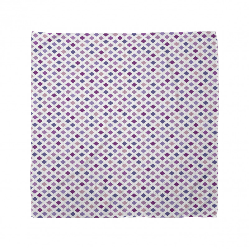 Diagonal Squares Mesh Bandana