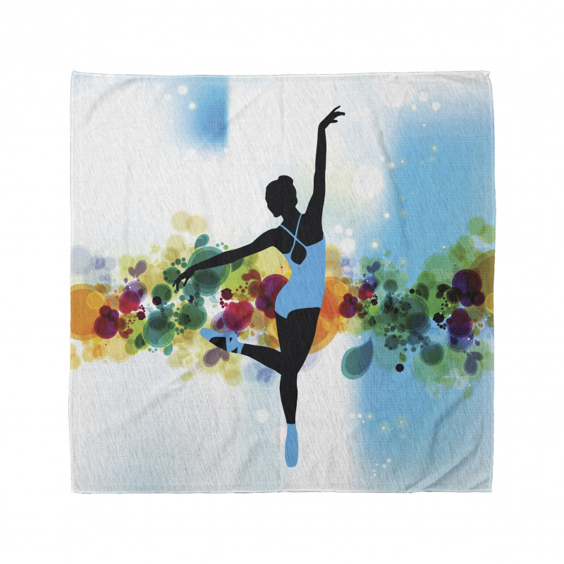 Dancer on Abstract Backdrop Bandana