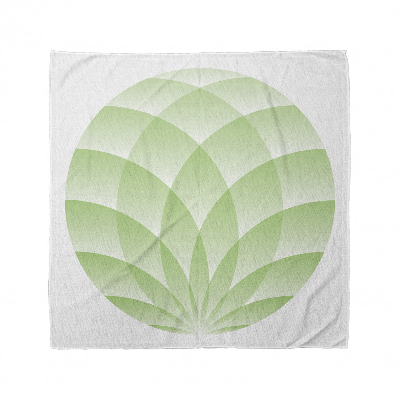 Lotus Flowers Asian Bandana