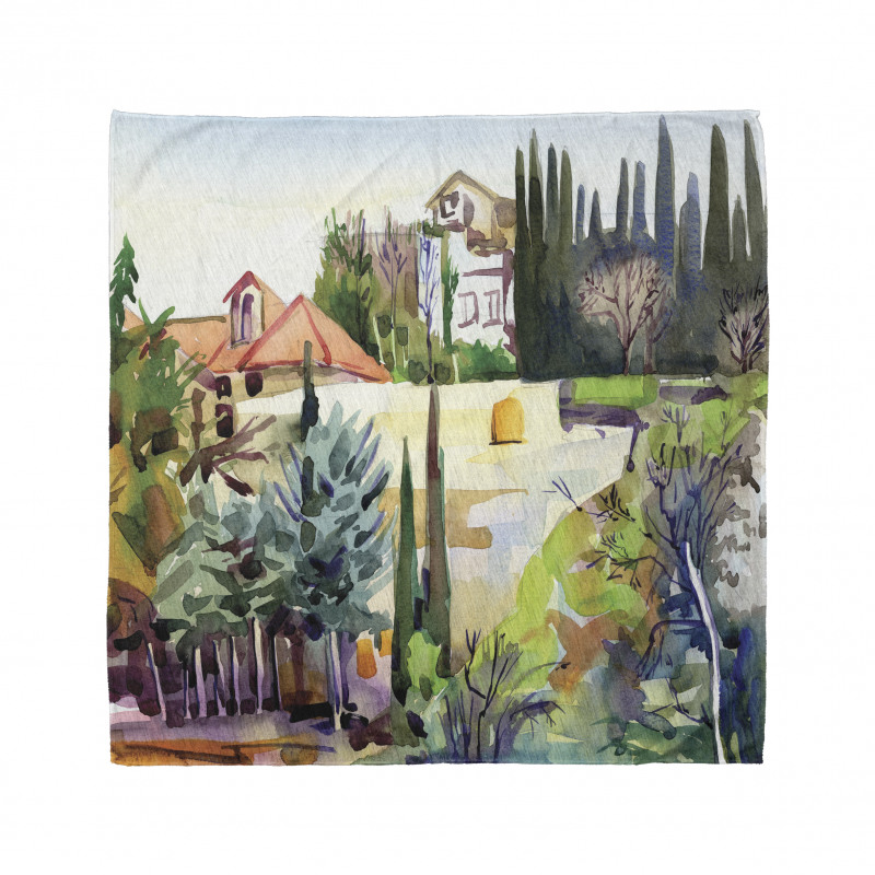 Tuscany Village Scenery Bandana