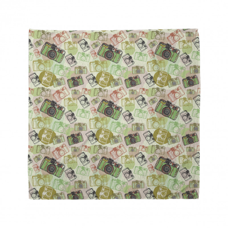 Pastel Toned Antique Fashion Bandana