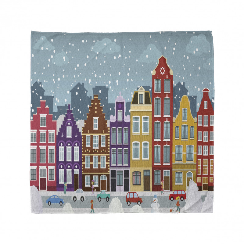 Dutch Town in the Winter Bandana