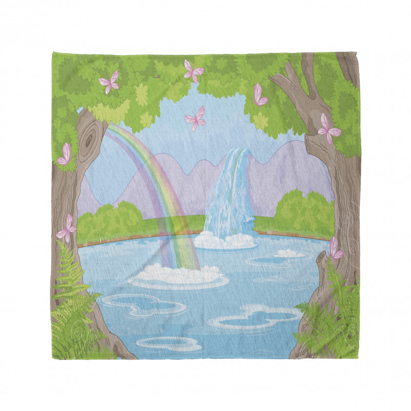 Fairy Landscape Waterfall Bandana