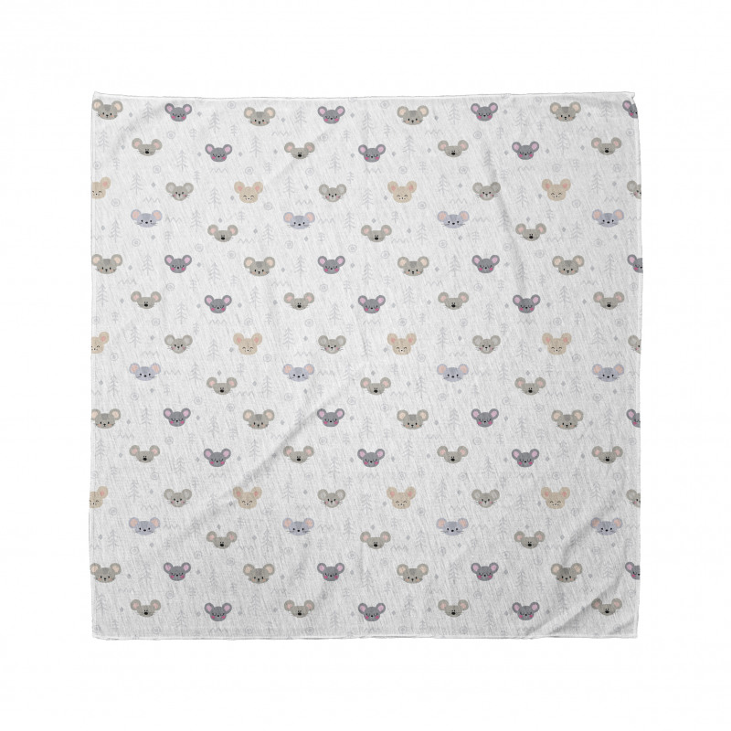 Cartoon Mice Heads Bandana