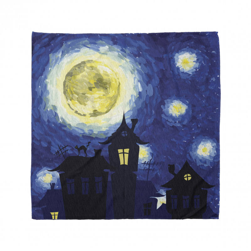 Country Houses Full Moon Bandana