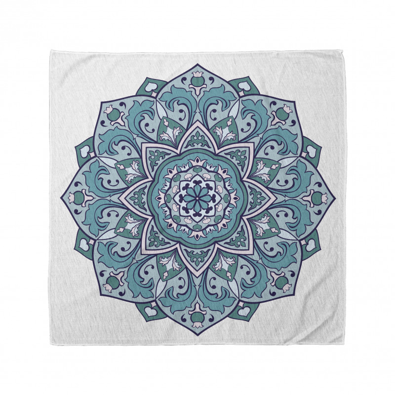 Curly Eastern Flower Bandana