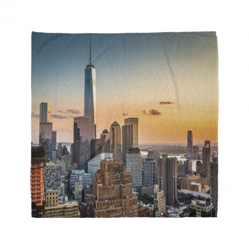 Sunset Manhattan Skyline Bandana