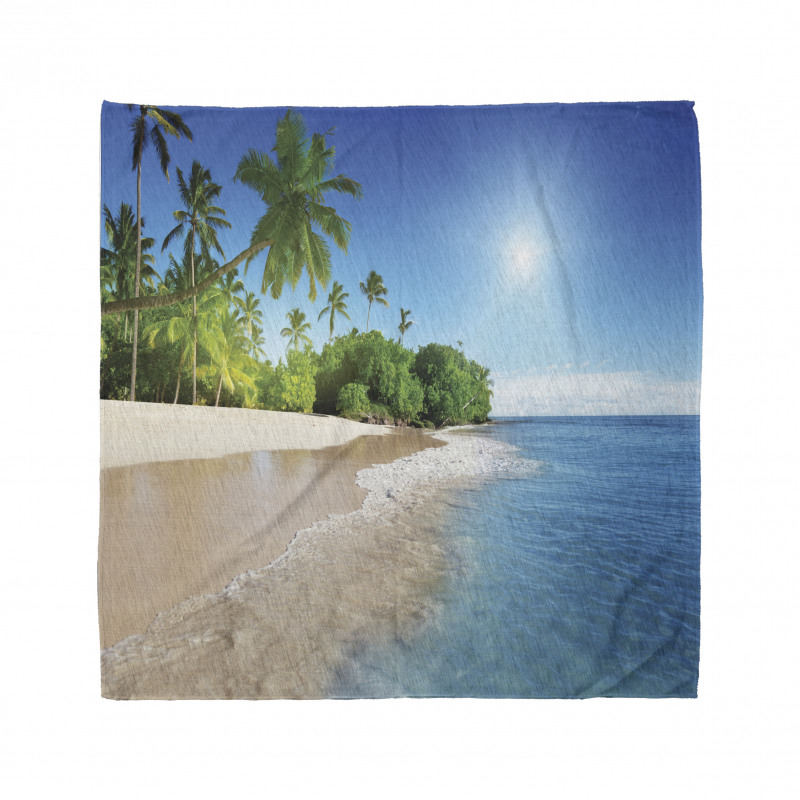 Suuny Ocean Palm Trees Bandana