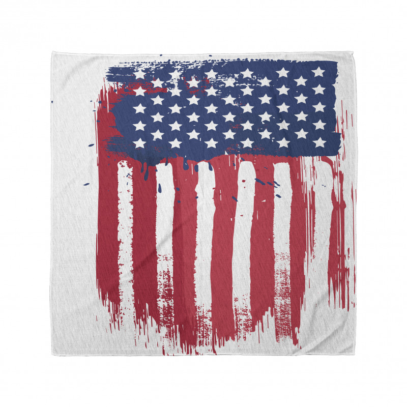 Vertical Hand-drawn Flag Bandana