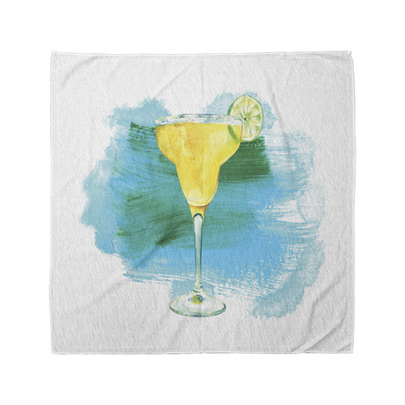 Watercolor Margarita Bandana