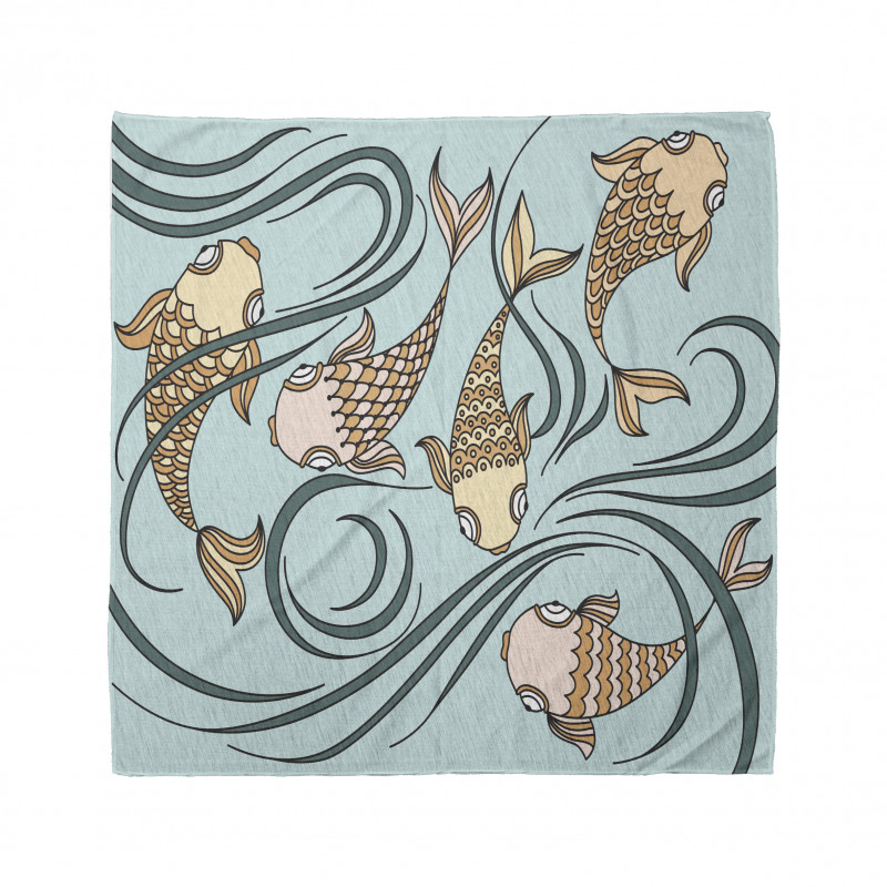 Floating Fish in the Sea Bandana