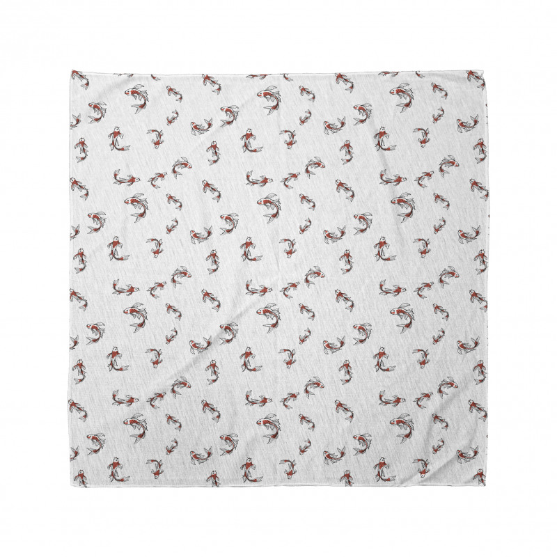 Oriental Art Carps Koi Bandana