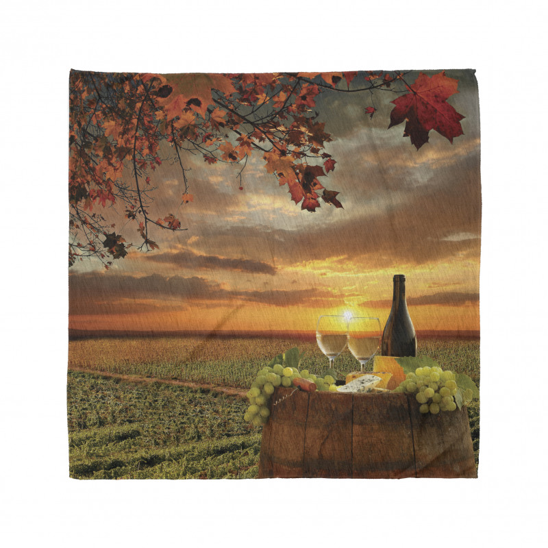 Tuscany Land Rural Field View Bandana