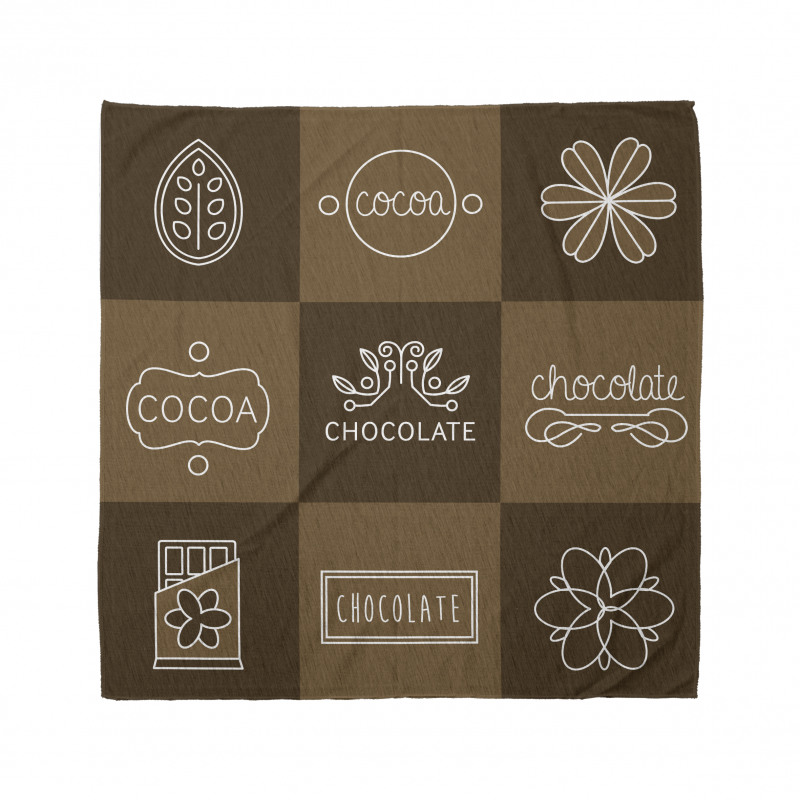 Cocoa Chocolate Bandana