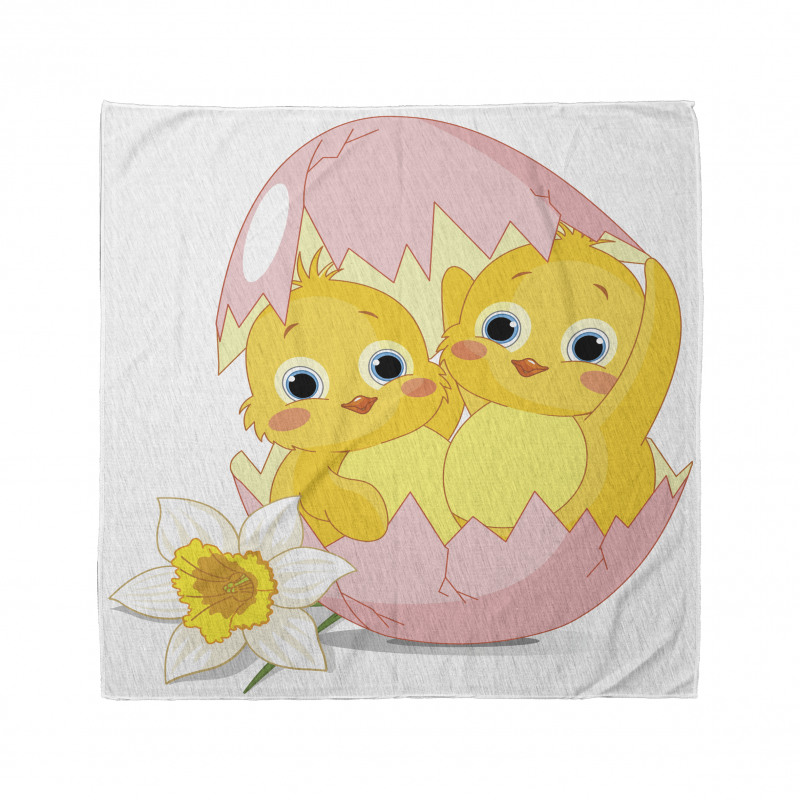 Daffodil Chicks Cracked Egg Bandana