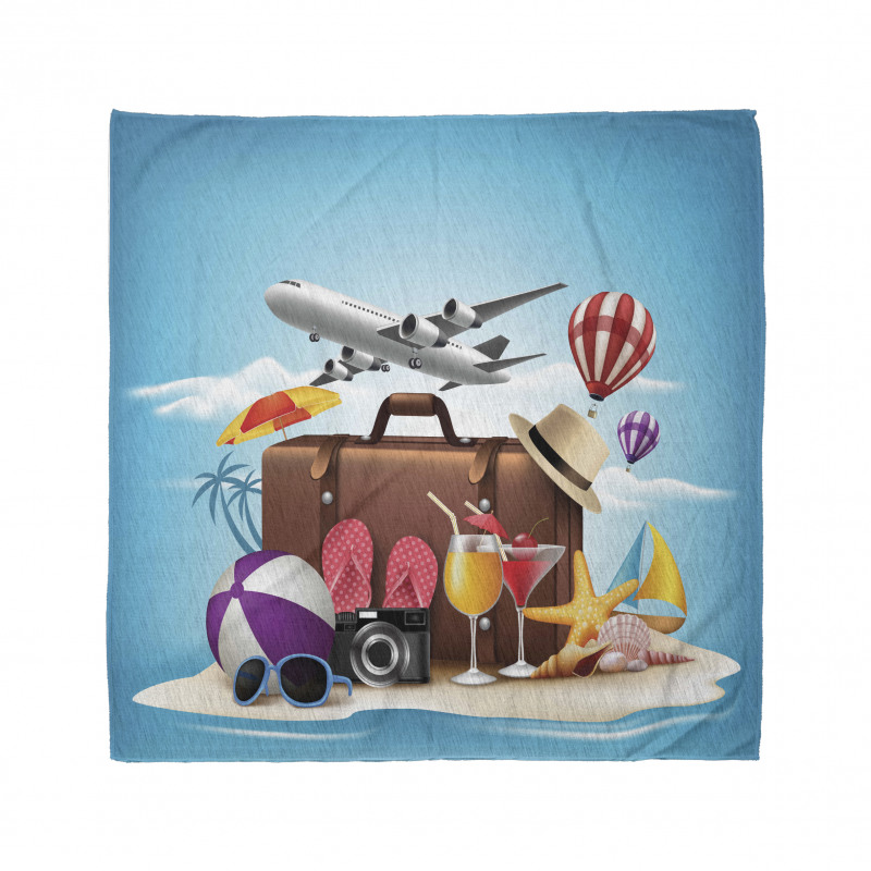 3D Realistic Summer Holiday Bandana