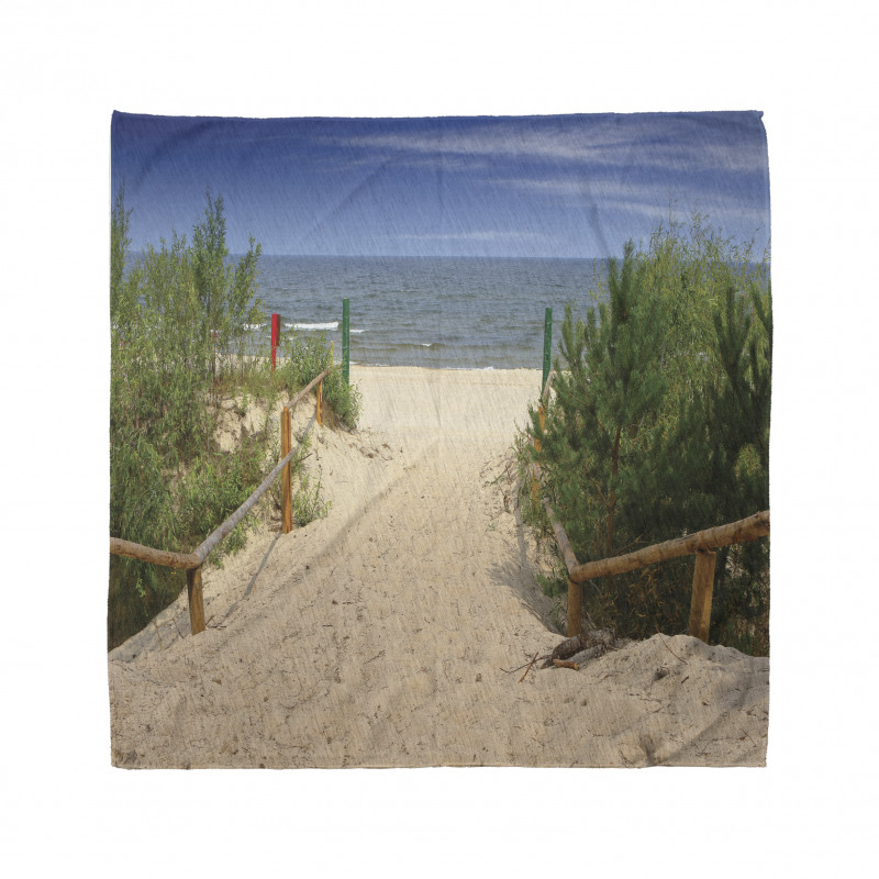 Sandy Peaceful Shore Bandana