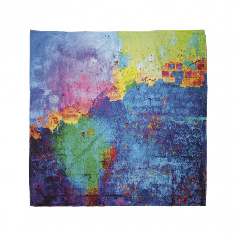 Vibrant Graffiti Spray Bandana