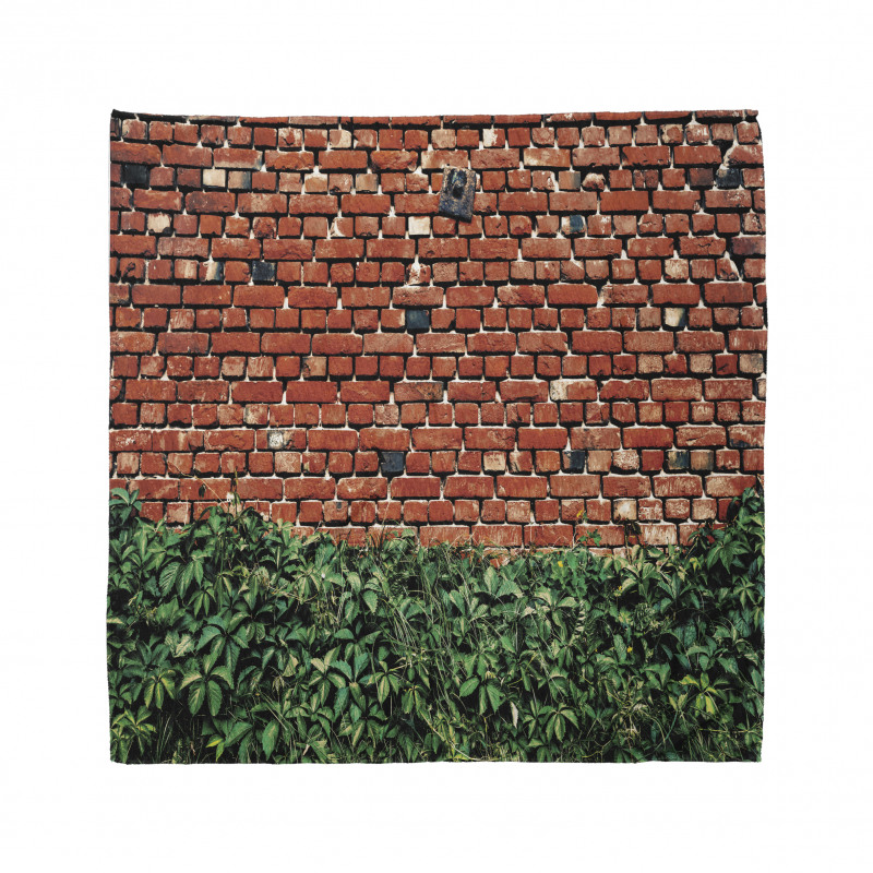 Wall with Green Leaves Bandana