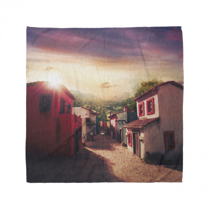 Mexican Town Sunset Bandana